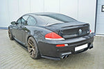 Maxton Parts - Diffusor Flaps passend für BMW M6 E63 schwarz Hochglanz