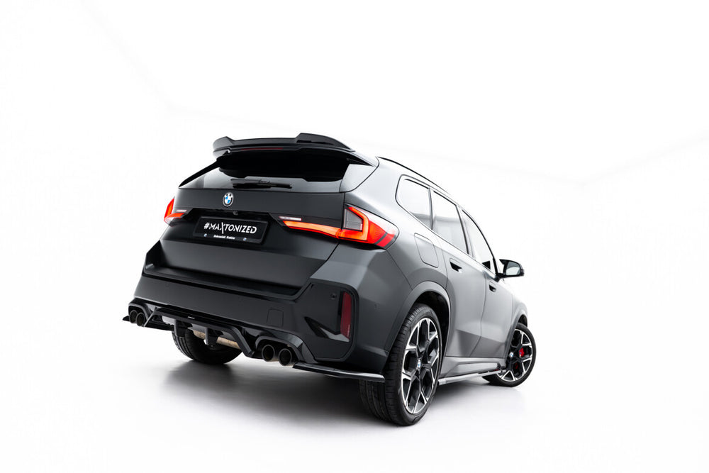 Maxton Parts - Diffusor Flaps passend für BMW X1 M35i U11 schwarz Hochglanz