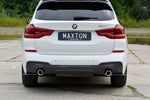 Maxton Parts - Diffusor Flaps passend für BMW X3 G01 M Paket schwarz Hochglanz
