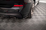 Maxton Parts - Diffusor Flaps passend für BMW X3 M40i / M40d G01 schwarz Hochglanz