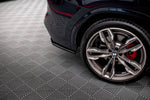 Maxton Parts - Diffusor Flaps passend für BMW X3 M40i / M40d G01 schwarz Hochglanz