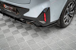 Maxton Parts - Diffusor Flaps passend für BMW X4 M-Paket G02 FL schwarz Hochglanz