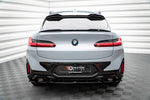 Maxton Parts - Diffusor Flaps passend für BMW X4 M-Paket G02 FL schwarz Hochglanz