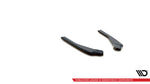 Maxton Parts - Diffusor Flaps passend für BMW X4 M-Paket G02 FL schwarz Hochglanz