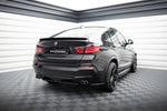 Maxton Parts - Diffusor Flaps passend für BMW X4 M Paket schwarz Hochglanz