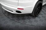 Maxton Parts - Diffusor Flaps passend für BMW X5 E70 FL M Paket schwarz Hochglanz