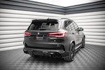 Maxton Parts - Diffusor Flaps passend für BMW X5M F95 / F95 FL schwarz Hochglanz