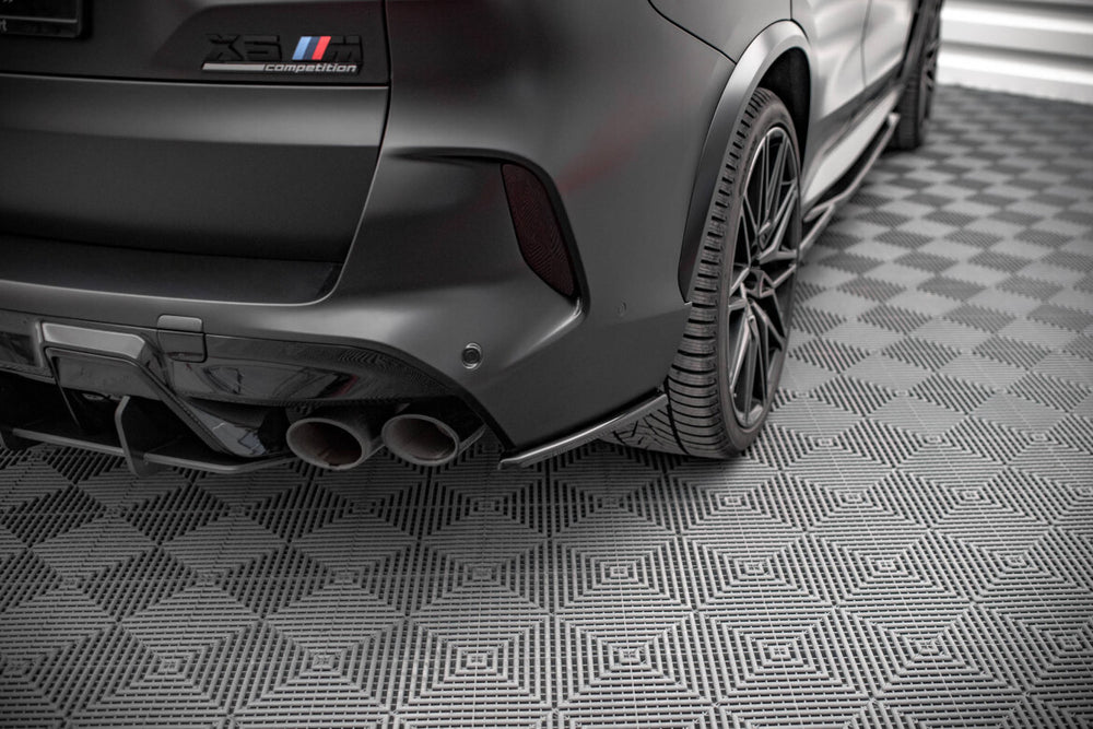 Maxton Parts - Diffusor Flaps passend für BMW X5M F95 schwarz matt