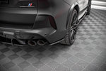 Maxton Parts - Diffusor Flaps passend für BMW X5M F95 schwarz matt