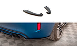 Maxton Parts - Diffusor Flaps passend für BMW X6 M F86 schwarz Hochglanz