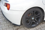 Maxton Parts - Diffusor Flaps passend für BMW Z4 E85 / E86 vor FL schwarz Hochglanz
