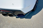 Maxton Parts - Diffusor Flaps passend für Chevrolet Camaro 6TH-GEN. Phase-I 2SS Coupe schwarz Hochglanz