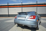 Maxton Parts - Diffusor Flaps passend für CHRYSLER CROSSFIRE schwarz Hochglanz