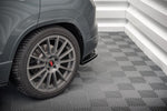 Maxton Parts - Diffusor Flaps passend für CUPRA Ateca Mk1 / Mk1 FL schwarz Hochglanz