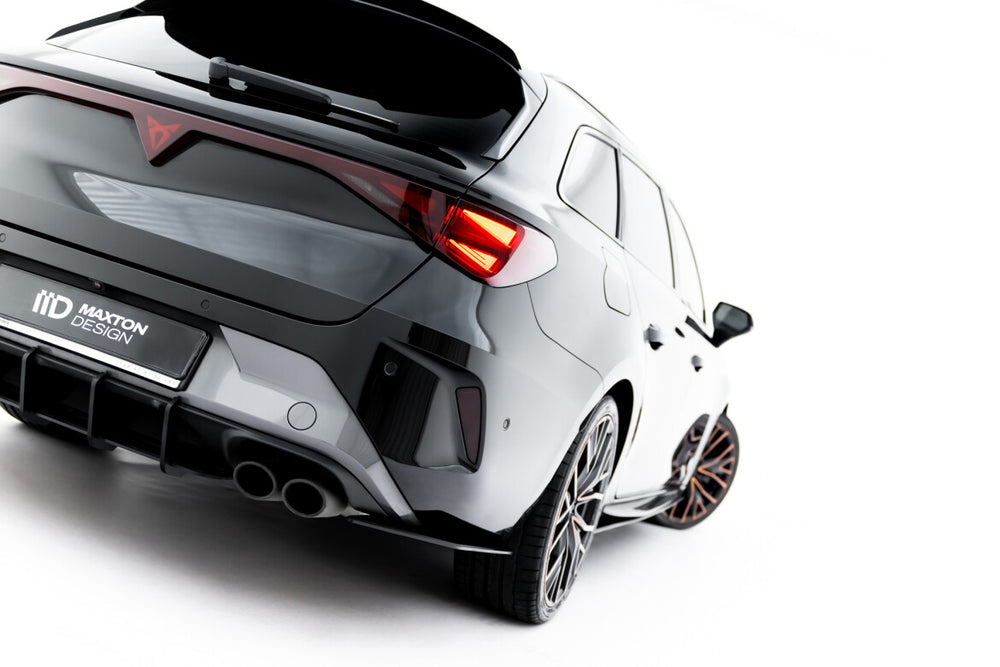 Maxton Parts - Diffusor Flaps passend für CUPRA Leon ST Mk1 FL schwarz matt