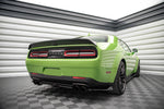 Maxton Parts - Diffusor Flaps passend für Dodge Challenger SRT Hellcat Widebody Mk3 schwarz Hochglanz