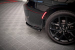 Maxton Parts - Diffusor Flaps passend für Dodge Charger SRT Mk7 FL schwarz Hochglanz