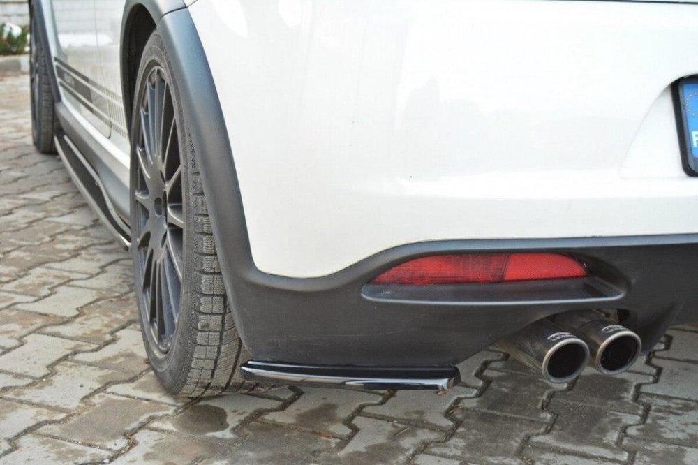 Maxton Parts - Diffusor Flaps passend für Fiat Grande Punto ABARTH Carbon Look