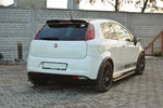 Maxton Parts - Diffusor Flaps passend für Fiat Grande Punto ABARTH Carbon Look
