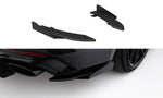 Maxton Parts - Diffusor Flaps passend für Ford Audi RS5 Coupe / Sportback F5 schwarz Hochglanz