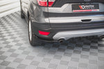 Maxton Parts - Diffusor Flaps passend für Ford Escape Mk3 schwarz Hochglanz