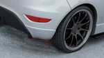 Maxton Parts - Diffusor Flaps passend für Ford FIESTA MK7 ST / STLINE / ZETEC S schwarz Hochglanz