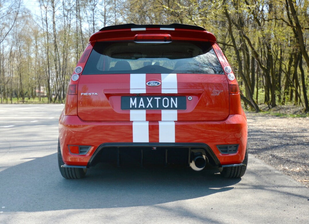 Maxton Parts - Diffusor Flaps passend für Ford Fiesta ST Mk6 schwarz Hochglanz (FO-FI-6-ST-RSD1-G)