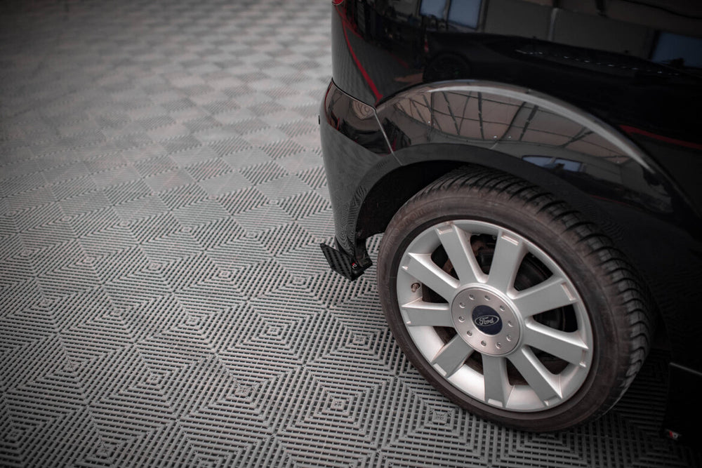 Maxton Parts - Diffusor Flaps passend für Ford Fiesta ST Mk6 schwarz Hochglanz (FOFI6STCNC-RSF1-G)