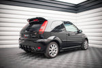 Maxton Parts - Diffusor Flaps passend für Ford Fiesta ST Mk6 schwarz Hochglanz (FOFI6STCNC-RSF1-G)