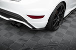 Maxton Parts - Diffusor Flaps passend für Ford Fiesta ST / ST-Line / Zetec S Mk7 FL schwarz Hochglanz