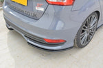 Maxton Parts - Diffusor Flaps passend für Ford Focus 3 ST FL schwarz matt