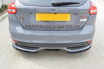 Maxton Parts - Diffusor Flaps passend für Ford Focus 3 ST FL schwarz matt