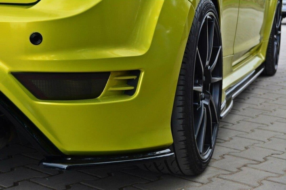 Maxton Parts - Diffusor Flaps passend für Ford Focus RS Mk2 schwarz Hochglanz