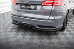 Maxton Parts - Diffusor Flaps passend für Ford Focus ST Kombi Mk3 / Mk3 FL schwarz Hochglanz