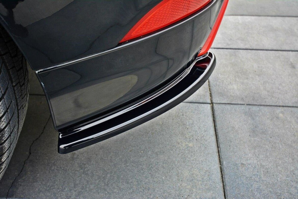Maxton Parts - Diffusor Flaps passend für Ford Focus ST-Line Mk3 FL schwarz Hochglanz