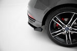 Maxton Parts - Diffusor Flaps passend für Ford Focus ST Mk3 FL schwarz Hochglanz (FOFO3FSTCNC-RSF1-G)