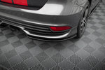 Maxton Parts - Diffusor Flaps passend für Ford Focus ST Mk3 FL schwarz Hochglanz (FO-FO-3F-ST-RSD1-G)