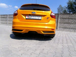 Maxton Parts - Diffusor Flaps passend für Ford Focus ST Mk3 Hatchback schwarz Hochglanz