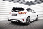 Maxton Parts - Diffusor Flaps passend für Ford Focus ST Mk4 schwarz Hochglanz (FOFO4STCNC-RSF1-G)