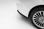 Maxton Parts - Diffusor Flaps passend für Ford Focus Vignale Kombi Mk4 schwarz Hochglanz