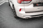 Maxton Parts - Diffusor Flaps passend für Ford Kuga ST-Line Mk3 Carbon Look
