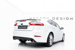 Maxton Parts - Diffusor Flaps passend für Ford Mondeo ST-Line Limousine Mk4 FL schwarz Hochglanz