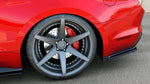 Maxton Parts - Diffusor Flaps passend für Ford Mustang Mk6 schwarz Hochglanz