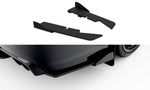Maxton Parts - Diffusor Flaps passend für Ford Subaru Impreza WRX STI Mk3 FL schwarz Hochglanz
