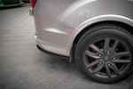 Maxton Parts - Diffusor Flaps passend für Ford Transit Custom ST-Line Mk1 FL schwarz Hochglanz