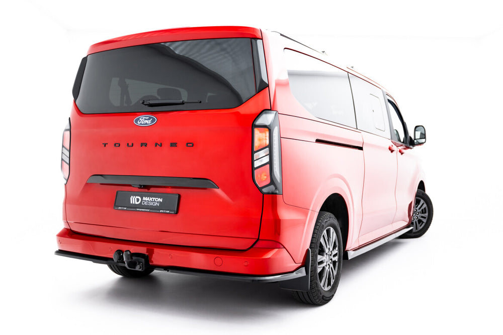 Maxton Parts - Diffusor Flaps passend für Ford Transit Custom / Tourneo Custom Mk2 schwarz Hochglanz