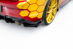 Maxton Parts - Diffusor Flaps passend für Ford VW Golf GTI Clubsport Mk8 FL schwarz Hochglanz