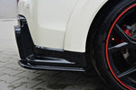 Maxton Parts - Diffusor Flaps passend für Honda Civic IX TYPE R schwarz Hochglanz