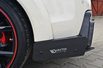 Maxton Parts - Diffusor Flaps passend für Honda Civic IX TYPE R schwarz matt