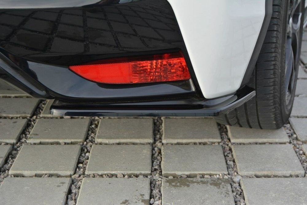 Maxton Parts - Diffusor Flaps passend für Honda Civic Mk9 FL schwarz matt